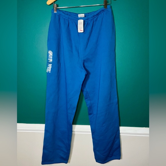Vintage new old stock lady footlocker Blue sweatpants - Picture 1 of 7